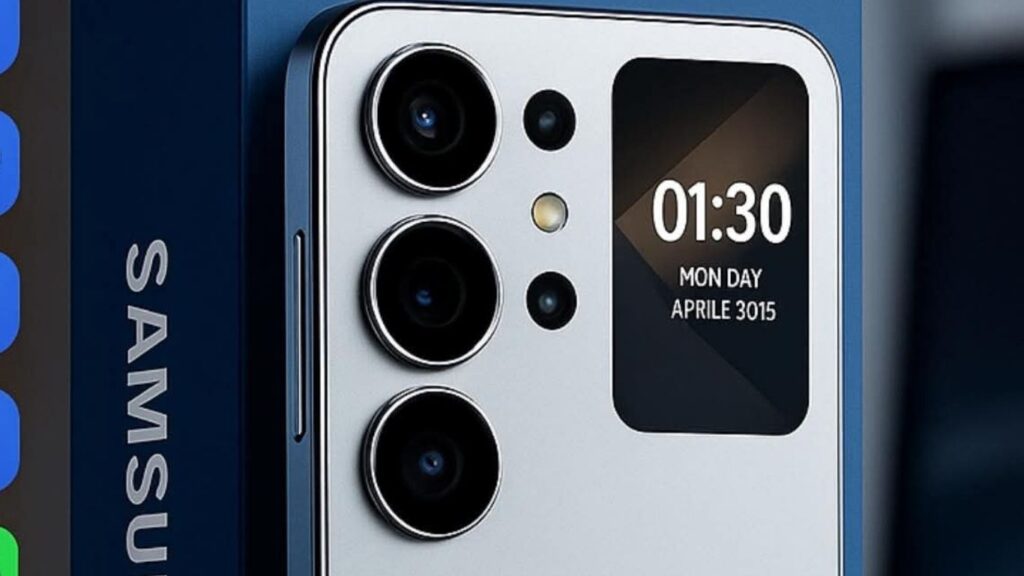 Samsung New Design Smartphone : सैमसंग 7500mAh बैटरी और 12GB+512GB स्टोरेज के साथ DSLR जैसा फाड़ू कैमरा फोन | 4 Samsung S26 ultra Camera